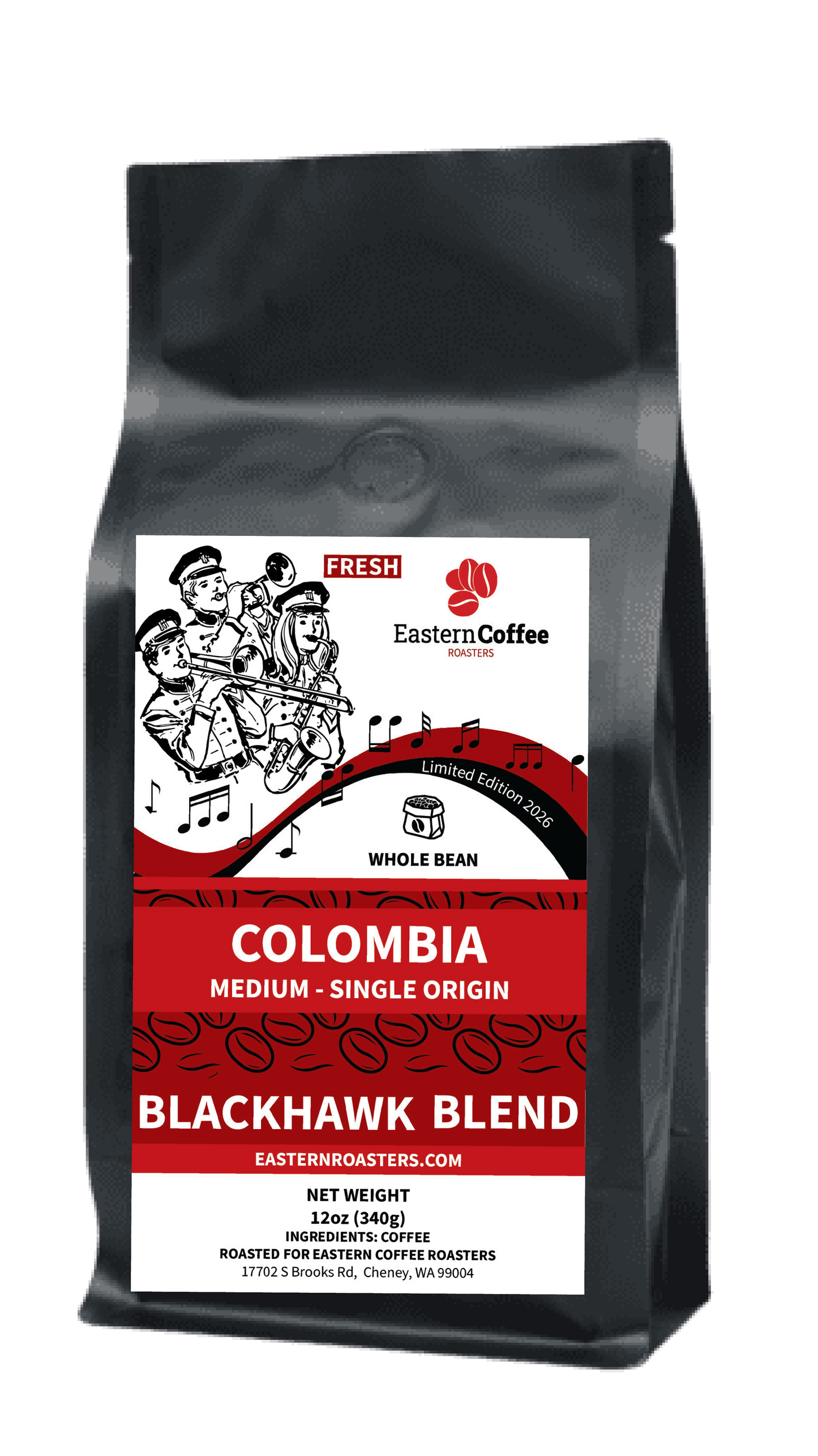 CHS Blackhawk Band Booster Special Edition Colombia – Medium Roast