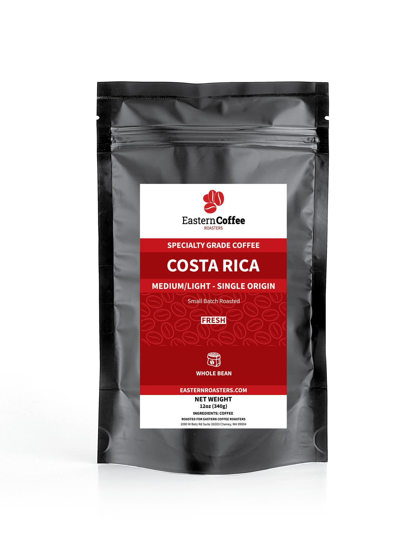 Costa Rica Medium/Light Roast 5lb(2.27kg)