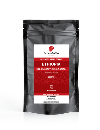 Ethiopia Natural Medium/Light Roast 5lb(2.27kg)
